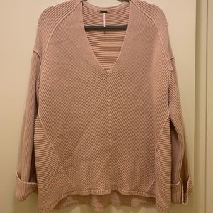 Free People Oversized Knit Sweater